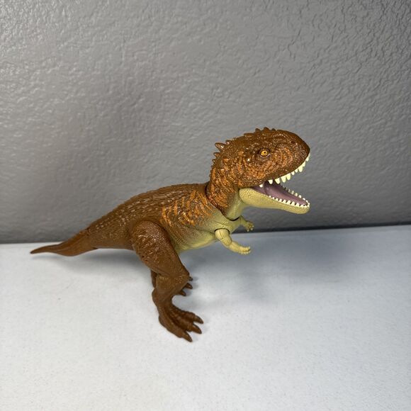 Jurassic World Wild Roar Ceratosaurus Dinosaur Action Figure, Chomp Attack+Sound - Picture 1 of 6
